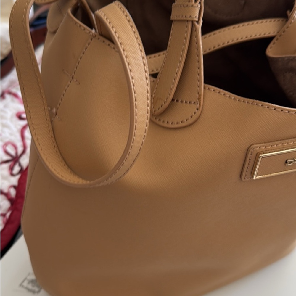 DKNY Camel Shoulder Bag - Picture 5 of 5